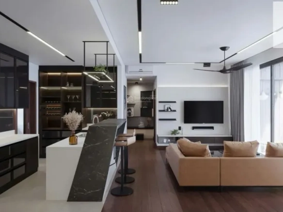 D’Edge Thao Dien 3BR 144m² for Rent – Brand New Furniture, Direct River View