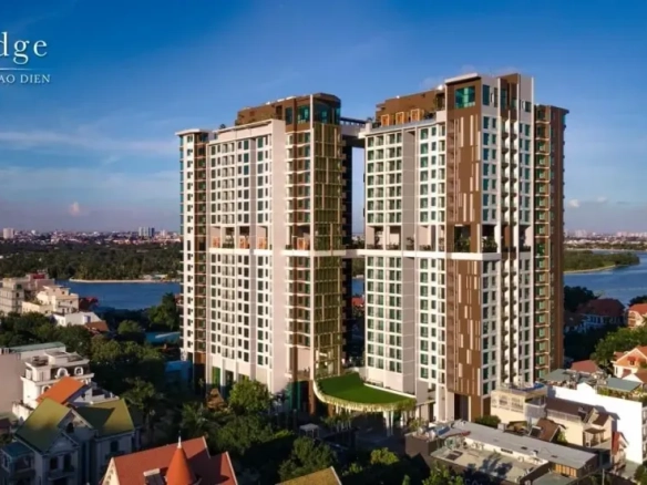 D’Edge Thao Dien for Rent with Thai Cong Designer Furniture, River View